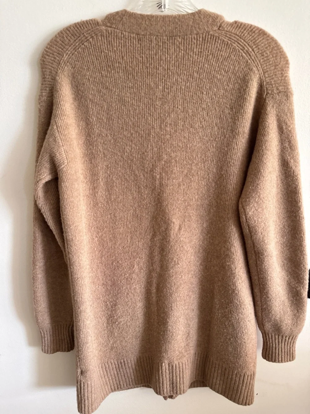 J. Crew Women’s Brown Button-Front Wool Alpaca Blend Knit Cardigan Size XS
